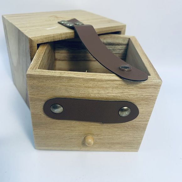 BOBO BIRD Natural Wooden Watch Unisex Adjustable With Wooden Drawer Box New - Picture 11 of 16